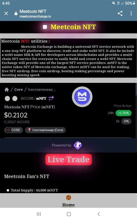 meetcoin exchange.com  Miing starts 25th May 2023